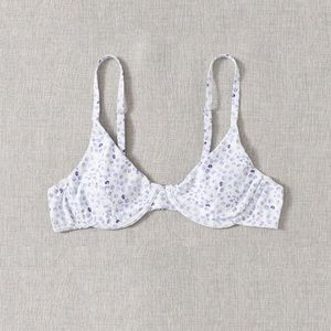Patterned Underwire Bikini Top